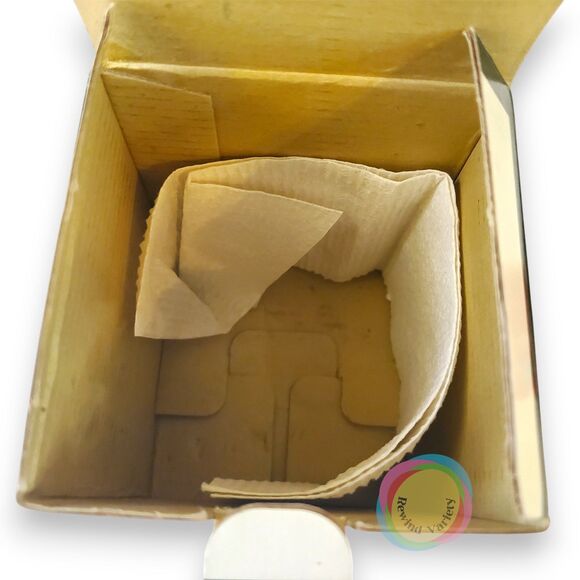 Vintage 1985 Himark Christmas Votive Hurricane Lamps Candle Holders Set of 2 BOX - Picture 9 of 16